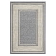 thumbnail image 4 of Ottomanson Ottohome Collection Non-Slip Rubberback Bordered Design Indoor Area Runner Rug/Entryway Mat, 4 of 7