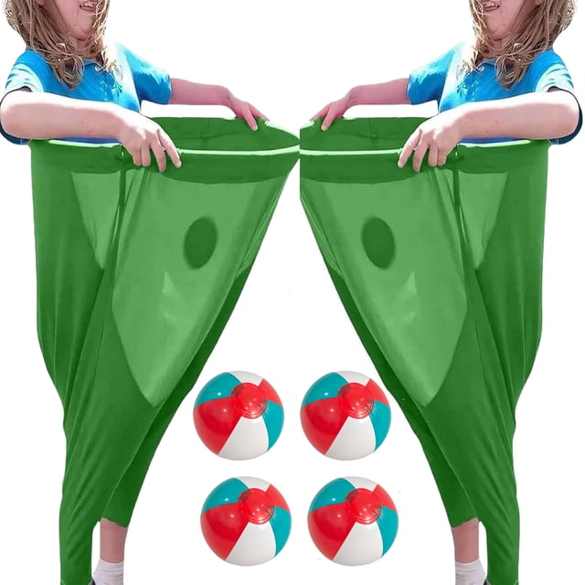 VONKY Parent Child Pitching Game Granny Pants Courtyard Game Set Suitable For Children And Adults. green