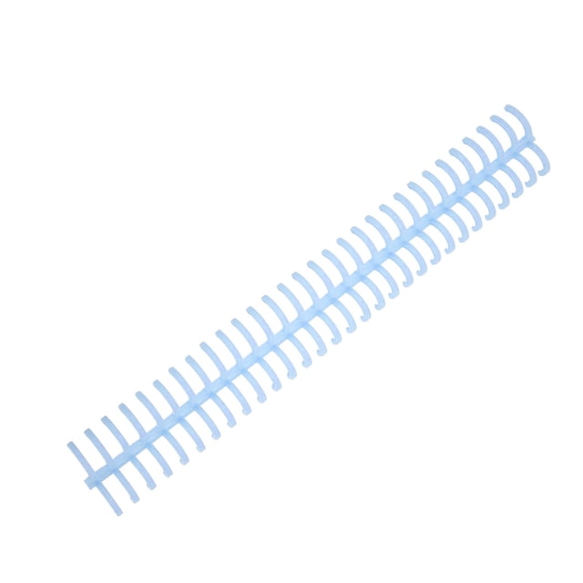 Spiral Binding Coil, 30 Holes 130 Sheets Capacity Sheet Binding Comb 16mm Inner Diameter For Paper Light Blue