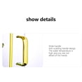 thumbnail image 4 of fheaev Square Glass Tumbler With Handle Double-Wall Glass Straw Cup Stylish Two-Way Straw Tumbler Elegant Handle Glassware Set, 4 of 9