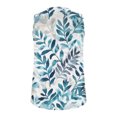 thumbnail image 4 of Débardeur Imprimé Sans Manches à Col en V pour Femme, Blouse Décontractée et Tendance, 4 of 5