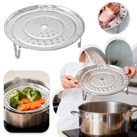 Stainless Steel Steamer with Lid for Versatile Cooking and Steaming Solutions in Kitchenware