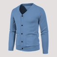 thumbnail image 4 of Cardigan à Col en V Ajusté pour Hommes Automne et Hiver, 4 of 9