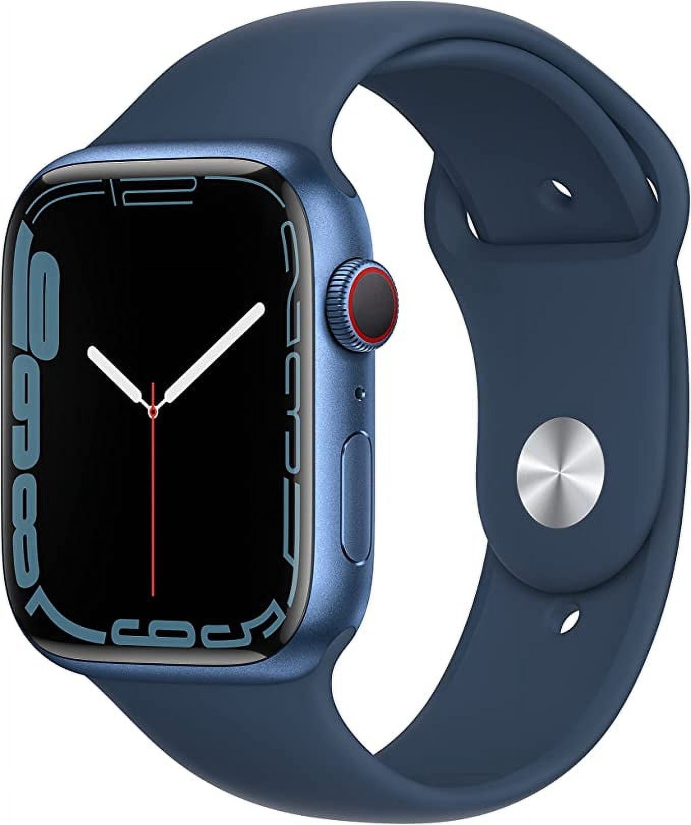 Refurbished Apple Watch Series 7 Aluminum 41 mm (GPS + Cellular) Blue (Grade B)