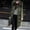 Army Green, variant on EGNMCR Womens Long Puffer Coat, Long Sleeve Padded Winter Down Coats, Hooded Parka Jacket Women Solid Casual Thicker Winter Slim Down Lammy Jacket Coat Overcoat Women Coat