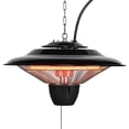 thumbnail image 1 of Ceiling Mounted Patio Heater, 1500W/750W Electric Infrared Outdoor Hanging Heater with IP34 Waterproof For Balcony Courtyard Use, 1 of 8