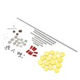 thumbnail image 2 of MesaSe Flute Kit Repair Tool Set Pad Pads Open Maintenance Hole Care Shafts Key Woodwind Instrument Parts Replacement Cleaning, 2 of 9