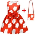 thumbnail image 1 of Déguisement de Fille avec Sac Halloween Feuille Rouge Cosplay Chic, Taille pour 8-9 Ans, 1 of 6