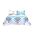 thumbnail image 2 of CQCYD Bedding Sets, 3 Piece Bed Sheet Set, All Season Polyester Microfiber Bedding, Shrinkage Fade Resistant Bed Linens for Queen Full Twin Mattress, Soft Pillowcases for Home Hotel Dormitory, 2 of 6