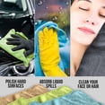 thumbnail image 3 of WWXYG 6PC Kitchen Cleaning Cloth Glass Cleaning Cloths Kitchen Washing Dish Cleaning Cloths Dish Soap Plate for Kitchen Blind Duster, 3 of 5