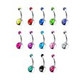 thumbnail image 1 of 15 Pcs 14G Belly Button Rings Belly Rings for unisex Belly Piercing Jewelry, 1 of 4