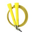 thumbnail image 2 of Speed Skipping Wire Rope Indoor Outdoor Jumping rope speed jumping wire Rope Weight Loss Exercise Home Gym Workout Tool, Yellow, 2 of 5