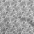 thumbnail image 1 of oneOone Cotton Poplin Twill Gray Fabric Florals Fabric For Sewing Printed Craft Fabric By The Yard 56 Inch Wide, 1 of 4