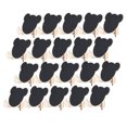 thumbnail image 1 of Noref Wood Mini Chalkboard Signs Place Cards Small Blackboard Weddings Parties Decor, 1 of 8
