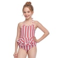 thumbnail image 3 of Qudderr Kids Baby Girls' One Piece Swimsuits Summer Halter Swimsuit Toddler Bathing Suit for 2-12 Years, 3 of 9