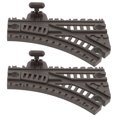 thumbnail image 1 of KAKOWELY replacement train track 2pcs Replacement Train Track for Kids Plastic Train Track Accessory Flexible and Durable Railroad Track for Train Track Playset, 1 of 5