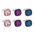thumbnail image 1 of MasteelfCA 3 Pairs Rhinestone Cufflinks Jewelry Elegant Classy Male Cufflinks for Wedding, 1 of 7