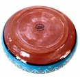 thumbnail image 4 of Cactus Canyon Ceramics Spanish Terracotta Small Serving Dish, Blue, 4 of 4
