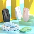 thumbnail image 3 of Rbaofujie Wireless Bluetooth Mouse Wireless 2.4G Silent Mouse Desktop Laptop Bluetooth Rechargeable Wireless Mouse (rechargeable Mode) Gaming Mouse Wireless, 3 of 6