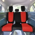 thumbnail image 5 of For 2018–2023 Honda Odyssey FH Group Neoprene Custom Fit Waterproof Car Seat Covers - 3rd Row Red, 5 of 5