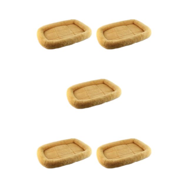 Decodeary Variety Of Colors Available For Cute And Practical Cat Bed Durable tan S,38*28cm 5Set