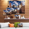 thumbnail image 3 of Amazing Urban City avec Skyline - Impression sur Toile Extra Large, 3 of 4