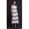 thumbnail image 3 of Bimba Robe de Plage Teinture sur Nœuds pour Femmes, Imprimée, Dos Nu, Longue, à Col Licou, Rayondress - Grand, 3 of 6