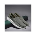 thumbnail image 4 of MAWCLOS Mens Sneakers Slip On Flats Walking Breathable Loafers Round Toe Work Casual Shoes Green 9.5, 4 of 6
