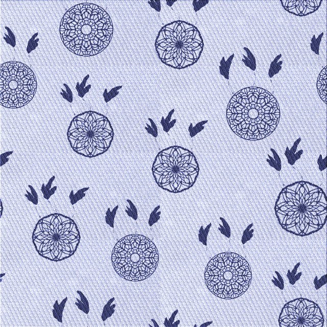 Ahgly Company Tapis d'Intérieur Lavable en Machine Carré Lavande Bleu, 8 Pieds Carré