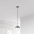 thumbnail image 3 of Luminaire suspendu Dainolite DAY-71P-PC en chrome poli, 3 of 3