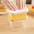 thumbnail image 4 of RKSTN Porte-Bâtons Boîte de Rangement pour Coupe du Beurre avec Couvercle Réfrigérateur Fromage Fromage Réfrigéré Boîte de Conservation Gadgets de Cuisine, 4 of 8