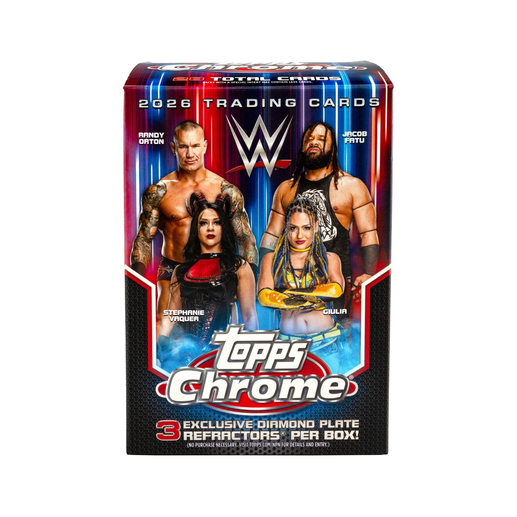 2026 Topps WWE Chrome Trading Cards Value Box - Walmart.ca
