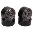 thumbnail image 1 of Ensemble de Jantes de Roue RC en Alliage de Zinc, Haute Résistance à l'Abrasion, Réduction, pour Axial SCX10, SCX10 II, SCX10 III, Redcat GEN8, 1 of 7