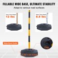 thumbnail image 3 of KFFKFF Movable Traffic Diverting Pylons, Set of 6, Safety Traffic Diverting Barrier with Loadable Base and 8FT Chain, Ideal for Traffic Management, Parking Area, Construction Warning, Roadways, 3 of 9