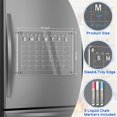 thumbnail image 2 of Acrylic Calendar for Fridge, Monthly Clear Acrylic Magnetic Dry Erase Board for Refrigerator, Stronger-Magnetic Reusable Fridge Planner, Includes 3 Liquid Chalk Markers, 2 of 5