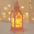 thumbnail image 1 of LED Electronic Candle Castle Lantern Night Light, Battery-Operated Tabletop Decor for Christmas Windo Display and Holiday Party Centerpiece, 1 of 1