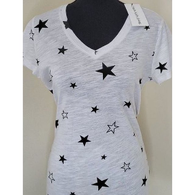 Calvin Klein Jeans T-Shirt à Col en V Imprimé Étoiles