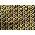 thumbnail image 4 of oneOone Cotton Poplin Yellow Fabric Chevron Geometric Sewing Craft Projects Fabric Prints By Yard 42 Inch Wide, 4 of 4