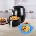 thumbnail image 4 of Foldable Non-Stick Fryer Tray for 7.1 Inch Air Fryers - Dishwasher Safe Baking Pan & Accessory, 4 of 7