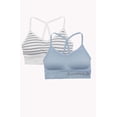 thumbnail image 1 of Reebok Ladies' 2 Pack Seamless Longline Bralettes, 1 of 3