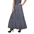 thumbnail image 4 of Moomaya Jupes Imprimées pour Femmes Jupe Évasée Style Portefeuille pour Filles Vêtements Décontractés, 4 of 6