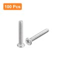 thumbnail image 3 of Unique Bargains M1.6x0.35x10mm Lot de 100 Vis Plates Rondes en Métal pour Machine à Entraînement Phillips, 3 of 5