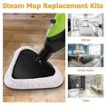 thumbnail image 5 of 6pcs Reusable Microfiber H2o Steam Mop Replacement Pads Accessories Steam Mop Cleaning Rag, 5 of 5