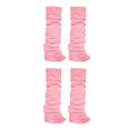 thumbnail image 1 of Shengyu 2pack/lot 90s leg warmer Warmth All Keep Fashinable 2pieces Colorful And For All Trendy Occasions Texture Match Pink 1 2Set, 1 of 6