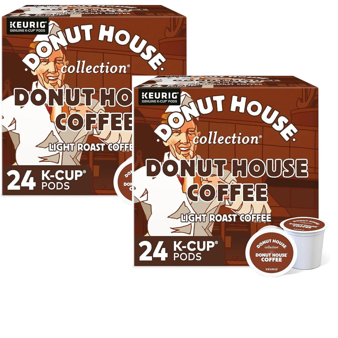 Donut house collection Regular K-Cup Coffee Pods, 48 Count ( 2 PACK )