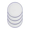 thumbnail image 3 of Mainstays Blue Rim Stoneware Dinner Plate, 3 of 5