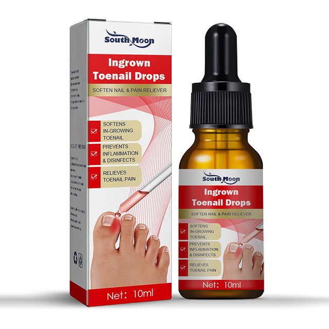 VONKY 10ml Ingrown Toenail Drops Fluid Soften Applying Straightening Essential Oil Portable Nail Repairing Essence Accessory