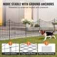 thumbnail image 3 of Metal fence 38.5*29.5 inch 5 pieces uncharged, 3 of 9