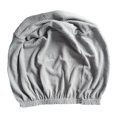 thumbnail image 1 of Siruishop Ottoman Cover Removable Solid Color Foot Stool Cover for Bedroom Living Room Gray, 1 of 8