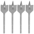 thumbnail image 1 of Herwey DIY Woodworking Drilling Flat Bit Practical Spade Drill Bit Set Paddle Flat Bits With High Strength For Landscape Garden For, 1 of 8